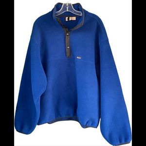 Woolrich Blue Fleece Size XL